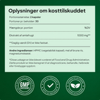 Oplysninger om Essentae Amla med ingredienser og portionsstørrelse.