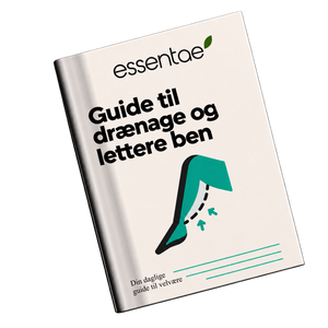 Forside til guiden om drænage og lettere ben.