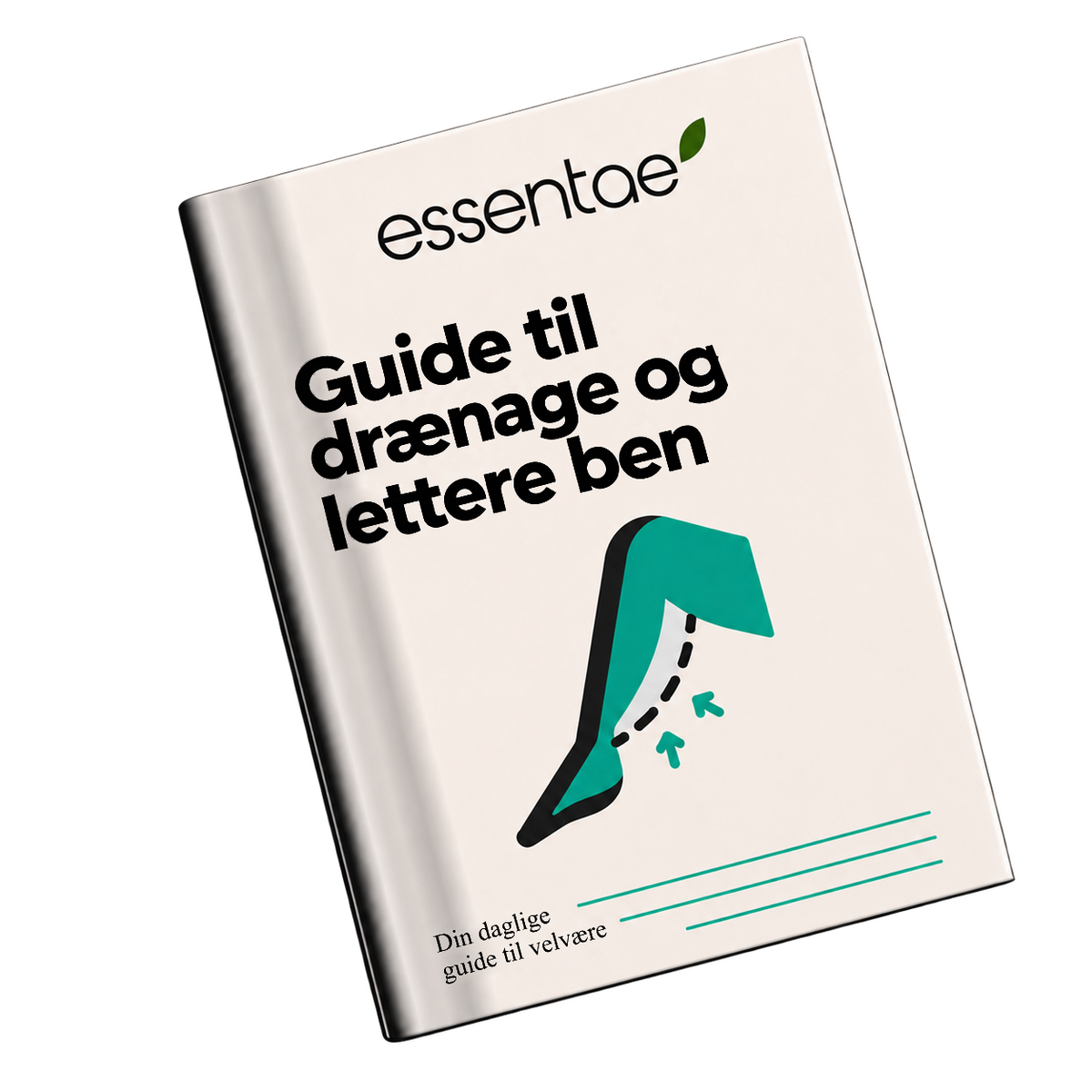 Forside til guiden om drænage og lettere ben.