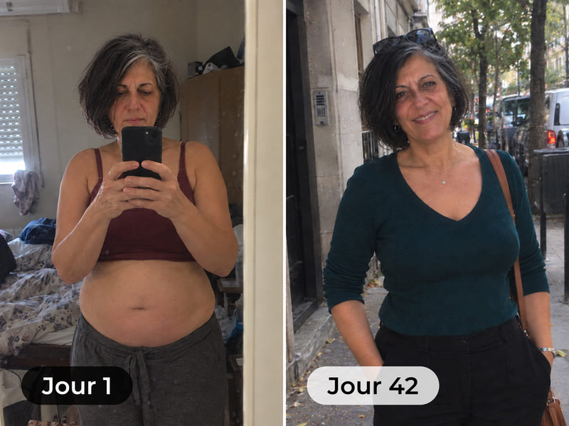 Customer before and after photo